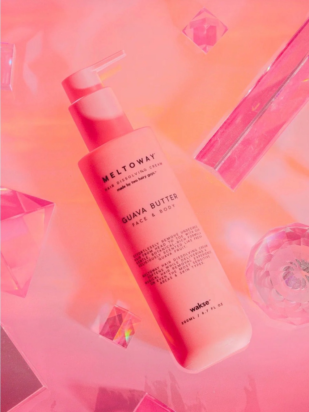 🌿 Wakse Meltoway Hair Dissolving Cream - Guava Butter Face & Body